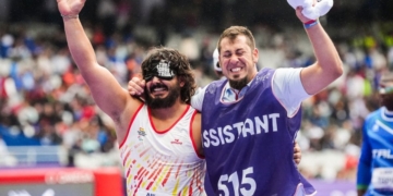 Álvaro del Amo suma un nuevo bronce en lanzamiento de disco en París 2024