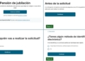 Nueva página web de la Seguridad Social para pensiones y prestaciones
