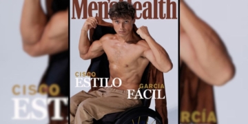 El paralímpico Cisco García, nueva portada de la prestigiosa revista Men’s Health