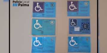 Pilladas 6 personas haciendo uso fraudulento de la tarjeta de aparcamiento PMR