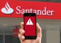 Aviso del Banco Santander sobre estafas