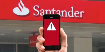 Aviso del Banco Santander sobre estafas