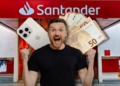 Banco Santander te regala 400 euros o un iPhone 16por llevar tu nómina