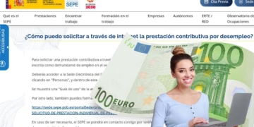 Pasos para solicitar una prestación contributiva por desempleo en internet