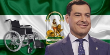 Juanma Moreno tiene un problema con la discapacidad en Andalucía