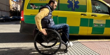 Dia Internacional Silla de Ruedas 2025 - Francisco Zuasti en su silla de ruedas