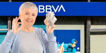 Día de pago de las pensiones de BBVA
