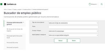El Gobierno de Extremadura anuncia 700 ofertas de empleo
