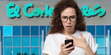 SMS suplantando la identidad de El Corte Inglés