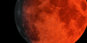 Fecha y horarios eclipse lunar Luna de Sangre