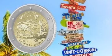 Moneda 2 euros Lituania