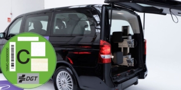 Las VTC adaptadas para personas con movilidad reducida podrán tener distintivo ambiental C