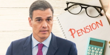 Gasto de pensiones en marzo de 2025