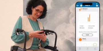 Las personas con movilidad reducida podrán instalar un sensor de actividad en andadores de ruedas