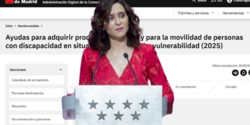 Madrid destina 350.000 euros para fomentar la autonomía personal y accesibilidad de personas con discapacidad