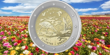 Moneda de 2 euros con las que pagar tus vacaciones