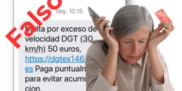 Smishing, la estafa que se hace pasar por la DGT mediante un SMS