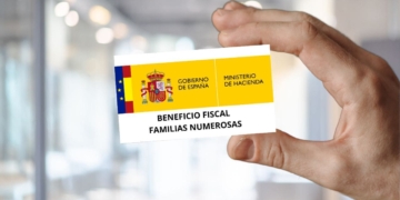 Hacienda ofrece un beneficio fiscal a las familias numerosas