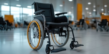 Silla de ruedas, uno de los productos ortoprotésicos gratuitos para las personas con discapacidad en Andalucía