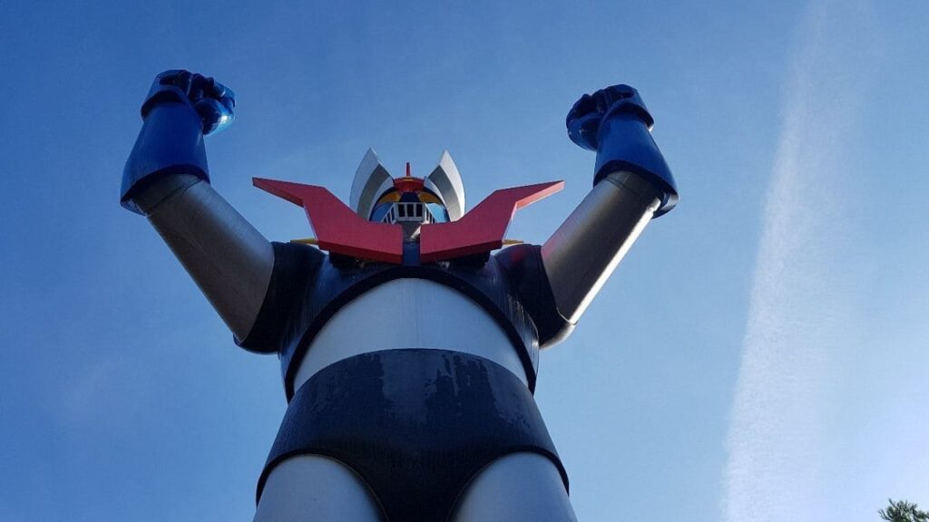 A 1 hora de Barcelona hay una estatua de Mazinger Z que es la más grande del mundo