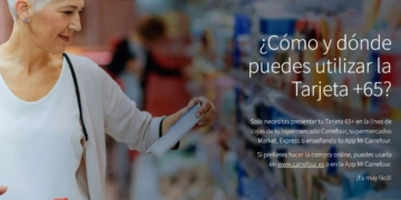 Estos son todos los beneficios de la tarjeta +65 del Carrefour: hay una novedad