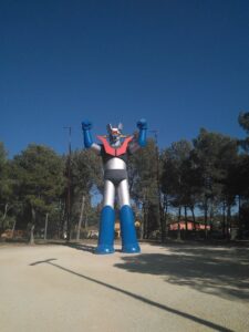A 1 hora de Barcelona hay una estatua de Mazinger Z que es la más grande del mundo