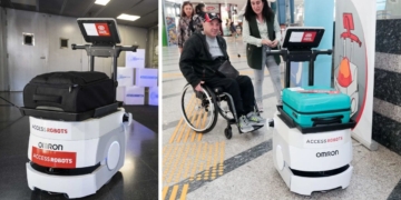 AccessRobots, el robot inteligente de Fundación ONCE que asiste a las personas con dependencia