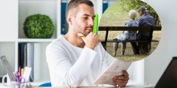 Un autónomo planificando su jubilación