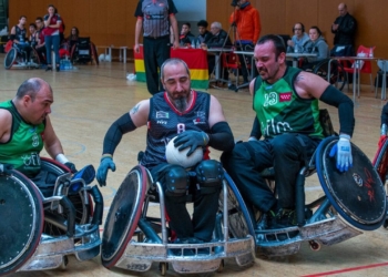 Zaragoza acoge el Campeonato de España de Rugby en silla de ruedas
