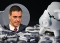 Una hucha rota y Pedro Sánchez