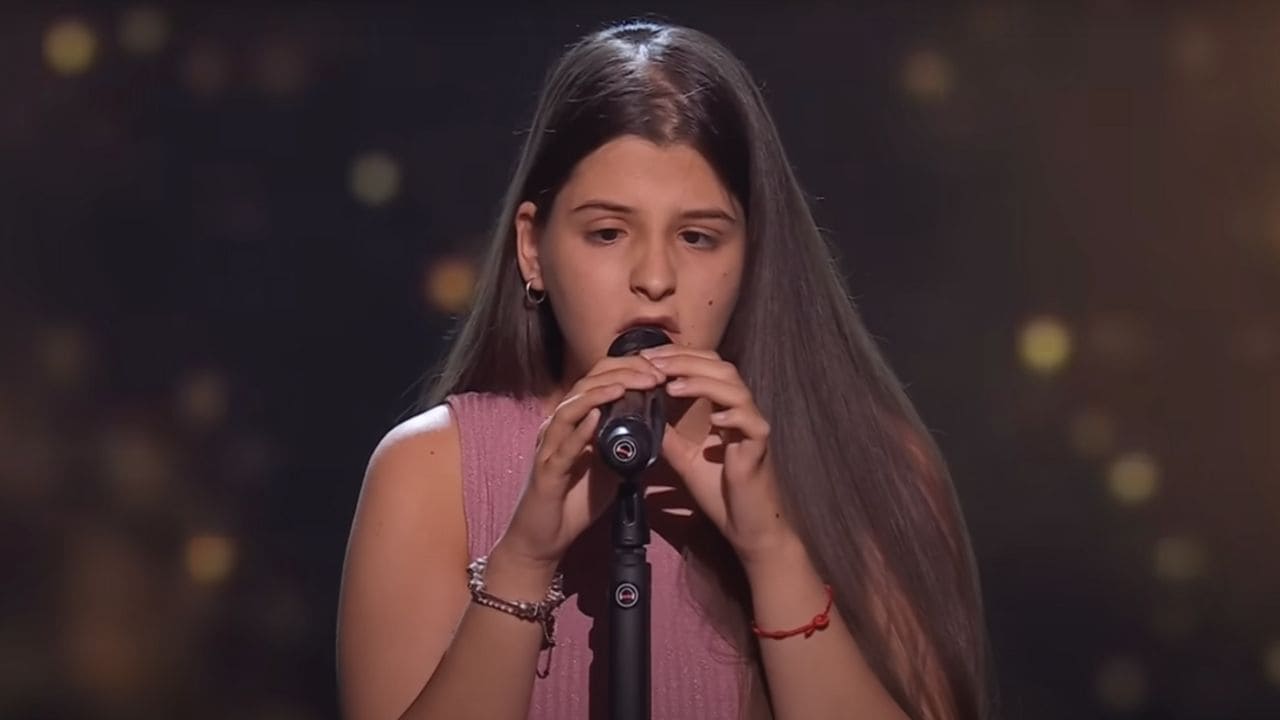 Ana Gómez, joven con ceguera en 'La Voz Kids'