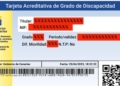 Así es la nueva tarjeta acreditativa de Grado de Discapacidad en Canarias