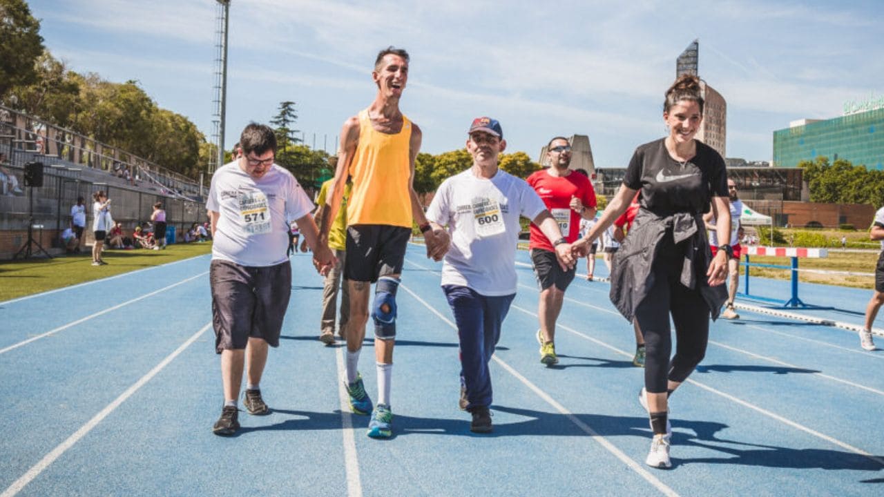 Carrera de las Capacidades con participación de personas con discapacidad