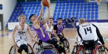 Llega la Final Four de la liga de baloncesto en silla de ruedas
