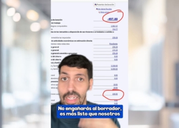 No intentes engañar al borrador de la Renta