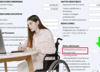 La OCU advierte: "Trabajador con discapacidad, atento al IRPF"