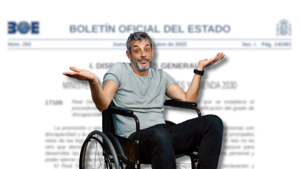 El BOE confirma estos cambios en la calificación del grado de discapacidad