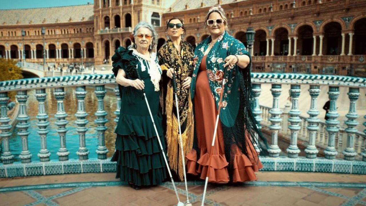 María Amador, cantante ciega del proyecto Flamenco Inclusivo