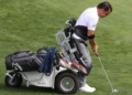 Fernando Vega de Seoane, jugador de golf adaptado