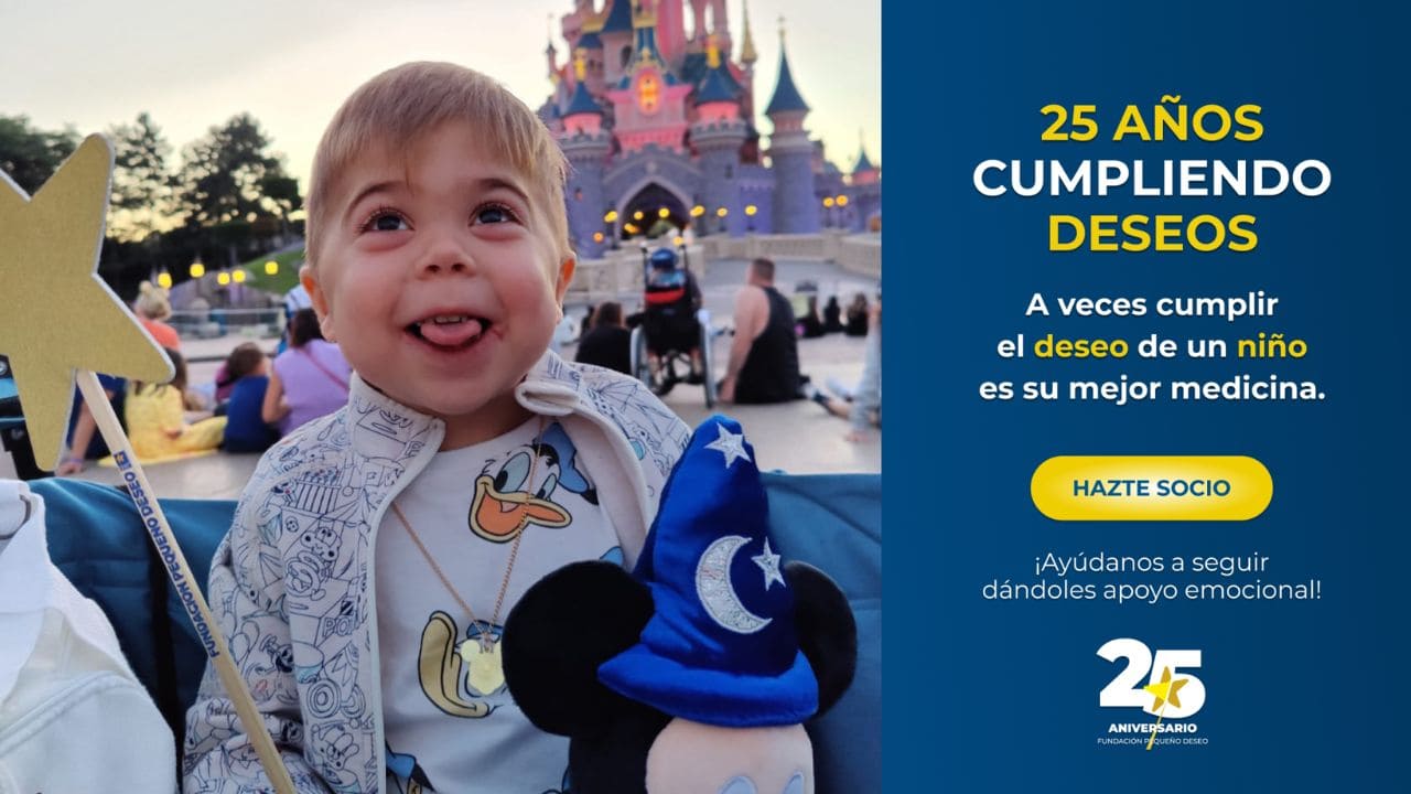 Fundación Pequeño Deseo, 25 años siendo "la mejor medicina" de niños con enfermedades graves