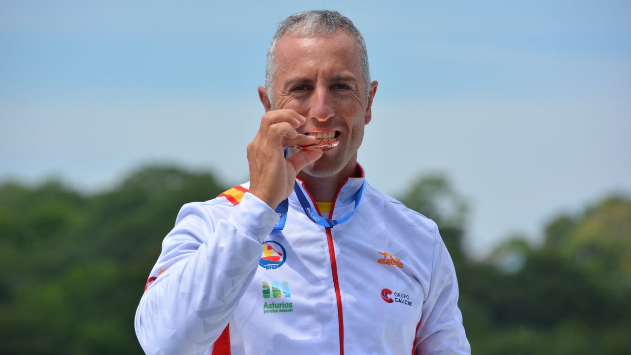 Juan Valle, piragüista paralímpico