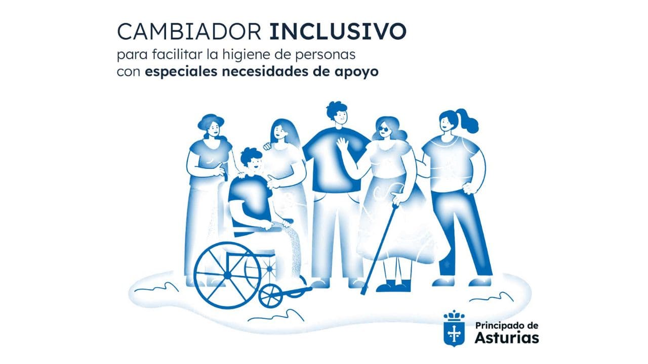 Asturias instalará un cambiador inclusivo para facilitar la higiene de personas con especiales necesidades de apoyo
