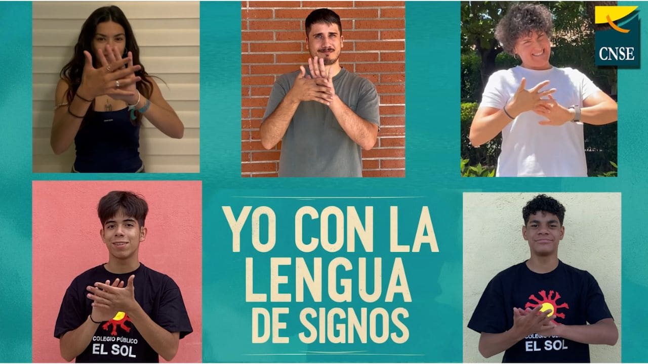 'Las lenguas de signos nos hacen más fuertes', lema de la campaña