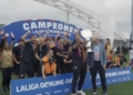 El Barça levanta el título de campeón de LALIGA GENUINE