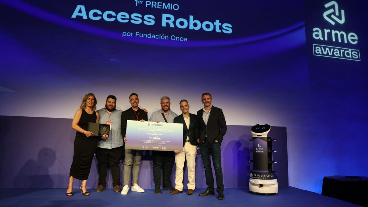 Fundación ONCE se convierte en ganador de los Arme awards por 'AccessRobots'