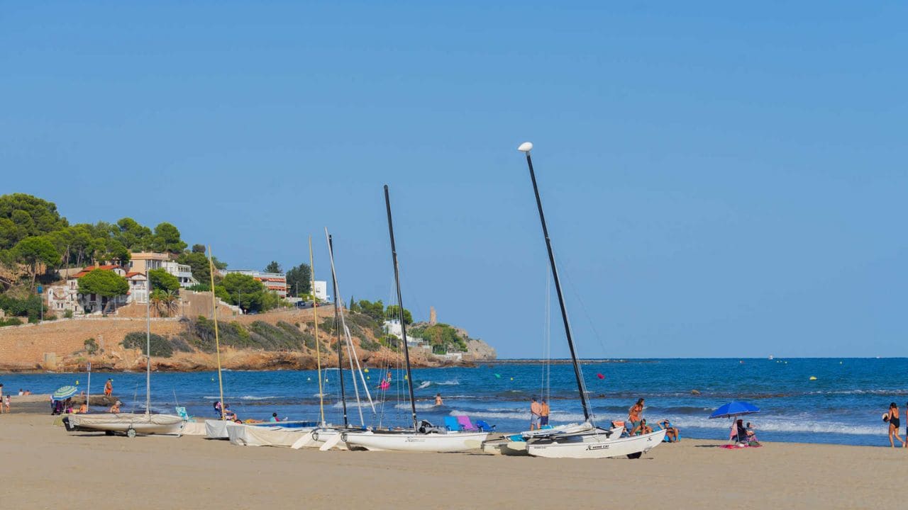 Playa de Marines (Voramar), donde el Ayuntamiento de Denia llevará a cabo estas actividades para personas mayores