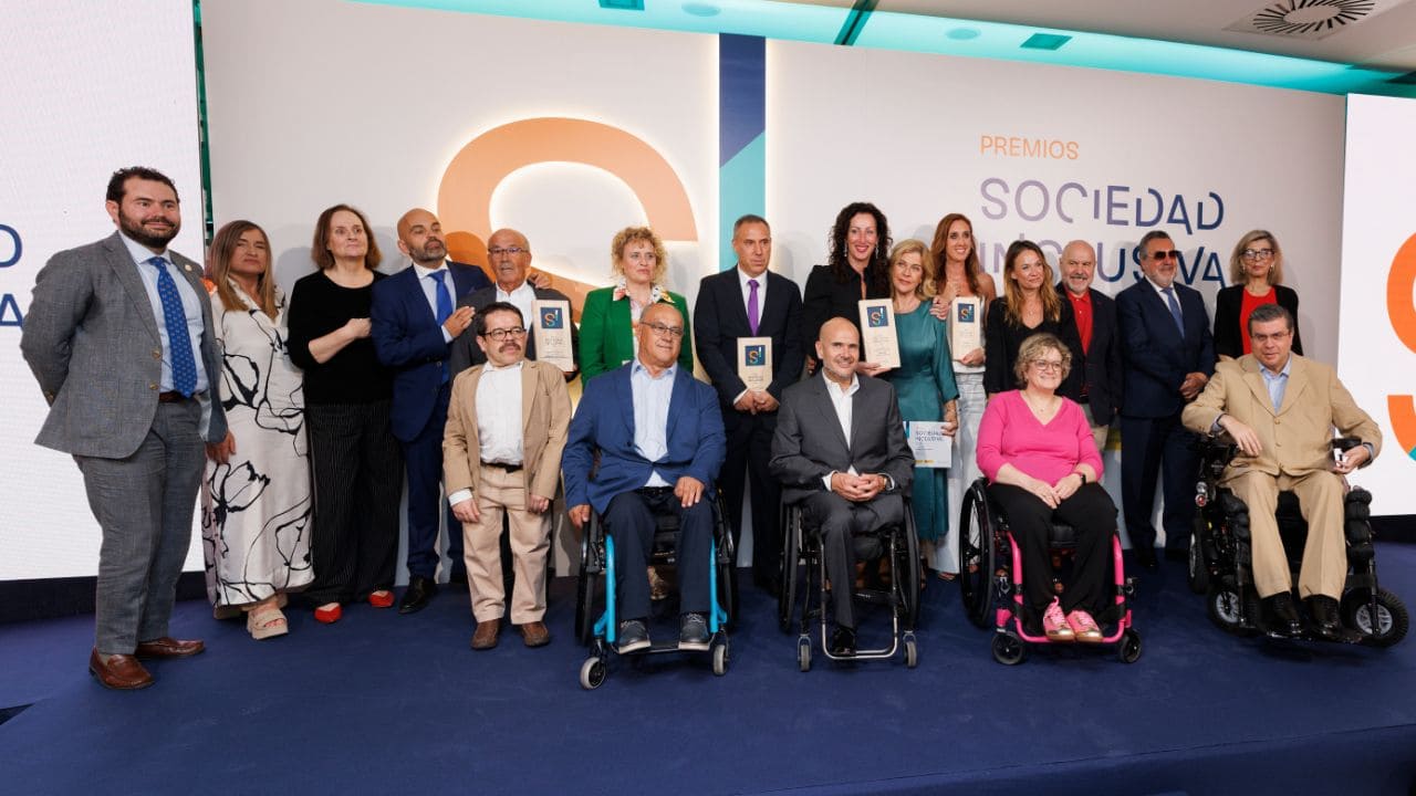 COCEMFE entrega los Premios Sociedad Inclusiva 2025 en busca de una "comunidad inclusiva"