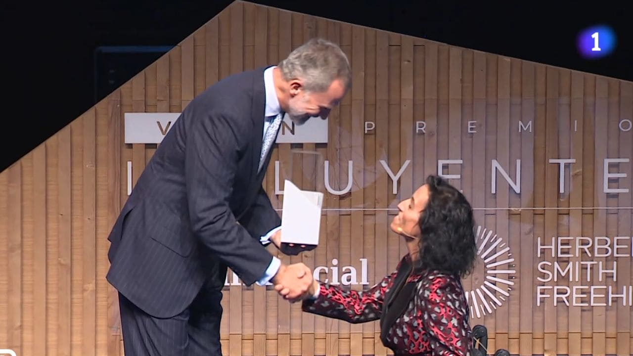 El Rey Felipe VI concede a Teresa Perales el titulo nobiliario siendo Marquesa de Perales