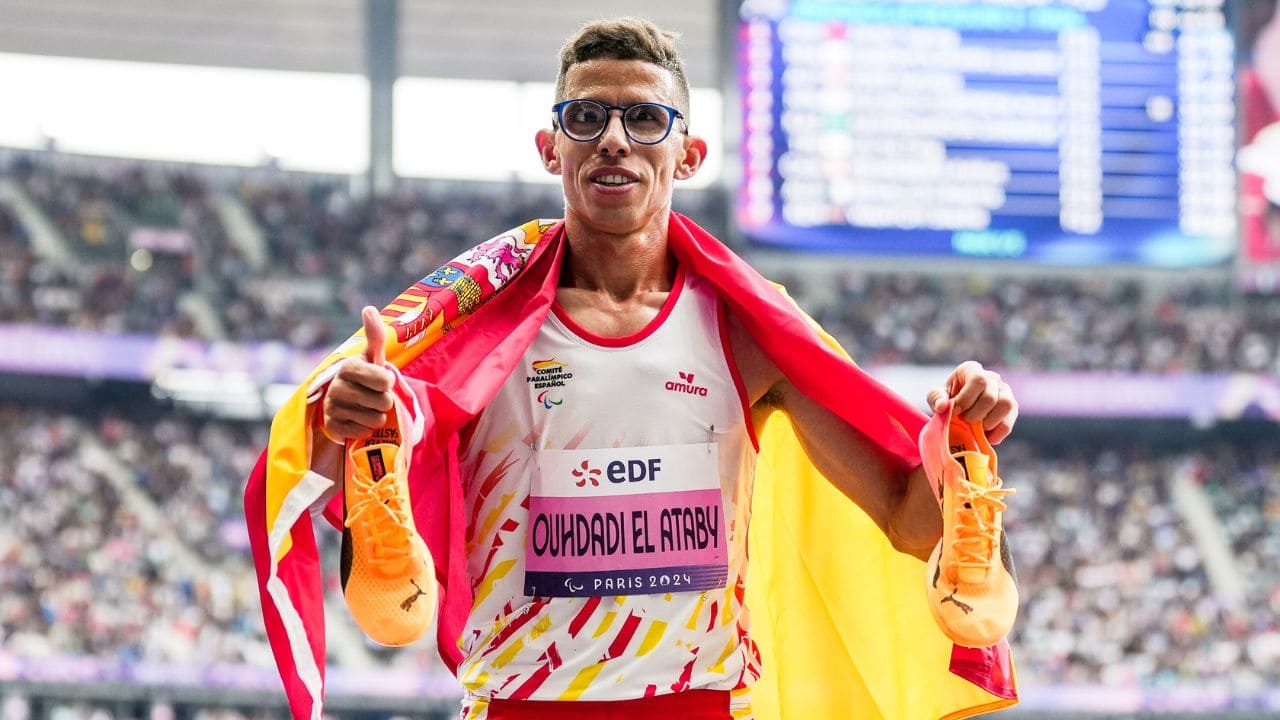 Yassine Ouhdadi, sancionado 3 años por dopaje y retirada del oro conseguido en los Juegos Paralímpicos de Paris 2024