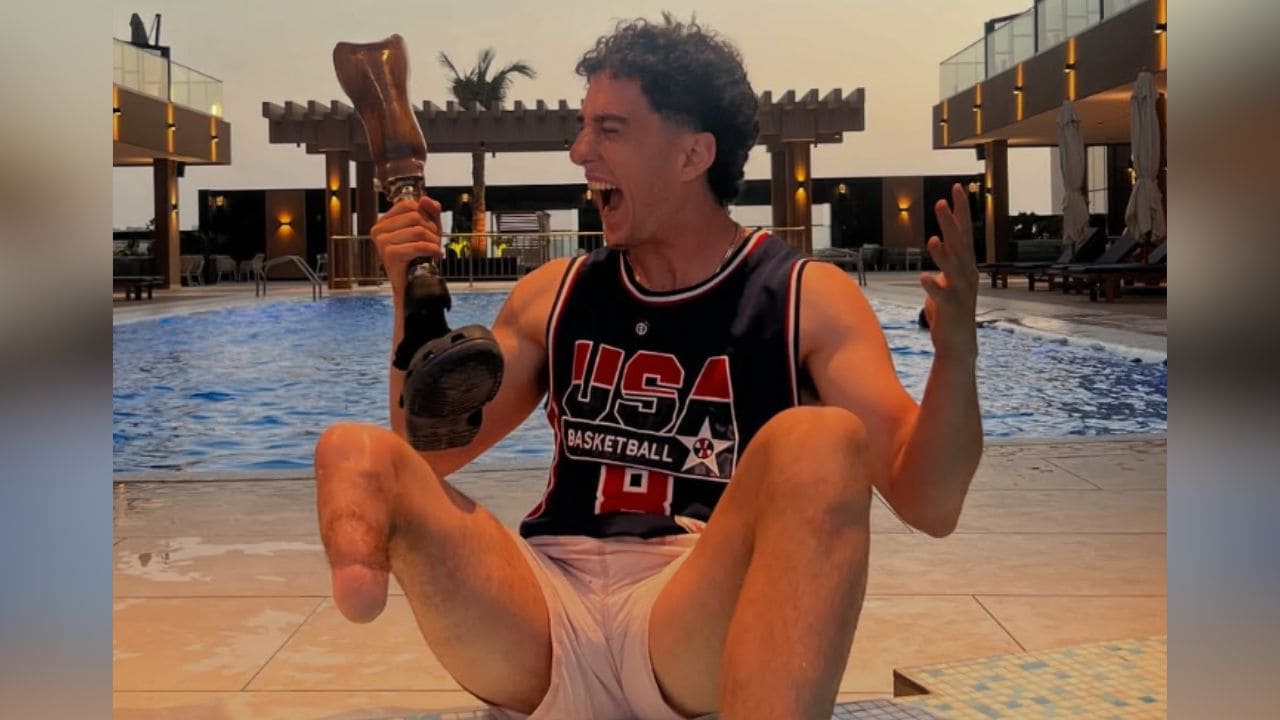 Alberto Ávila, atleta paralímpico con discapacidad